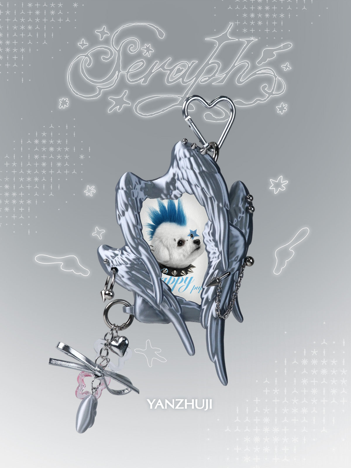 ZhuJi Artisan Collection: Seraph (Six-wings Angel) Card Sleeve for 3-inch Cards