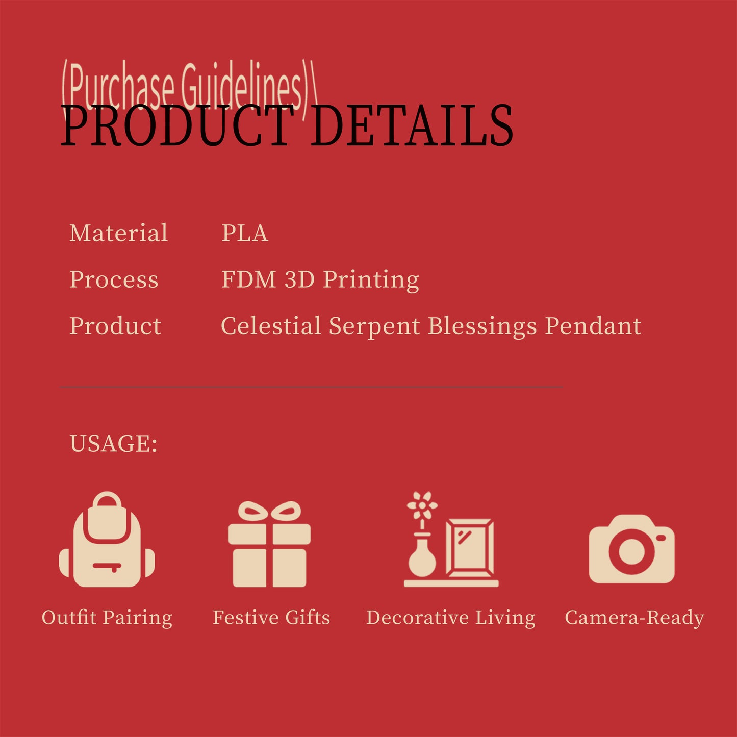 ZhuJi Artisan Collection丨New Year Floral Blessing Pendant - Pink 3D-Printed Fu Character Ornament for Lantern Festival (Multi-use: Door/Keychain/Bag Charm)