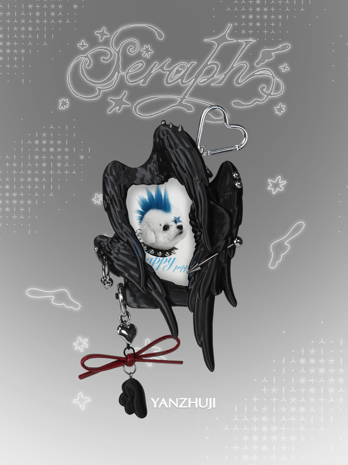 ZhuJi Artisan Collection: Seraph (Six-wings Angel) Card Sleeve for 3-inch Cards