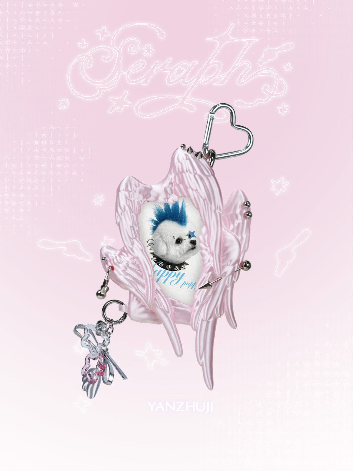 ZhuJi Artisan Collection: Seraph (Six-wings Angel) Card Sleeve for 3-inch Cards